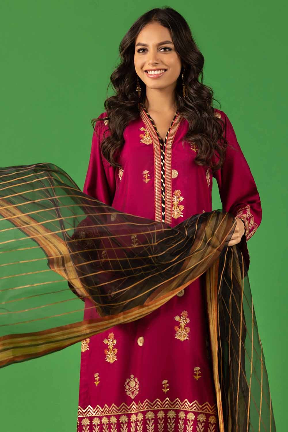 Needle Craft Shirt and Dupatta