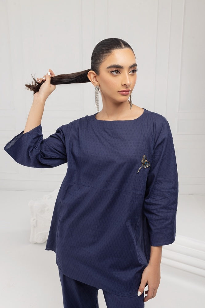 Jacquard Dyed Tunic