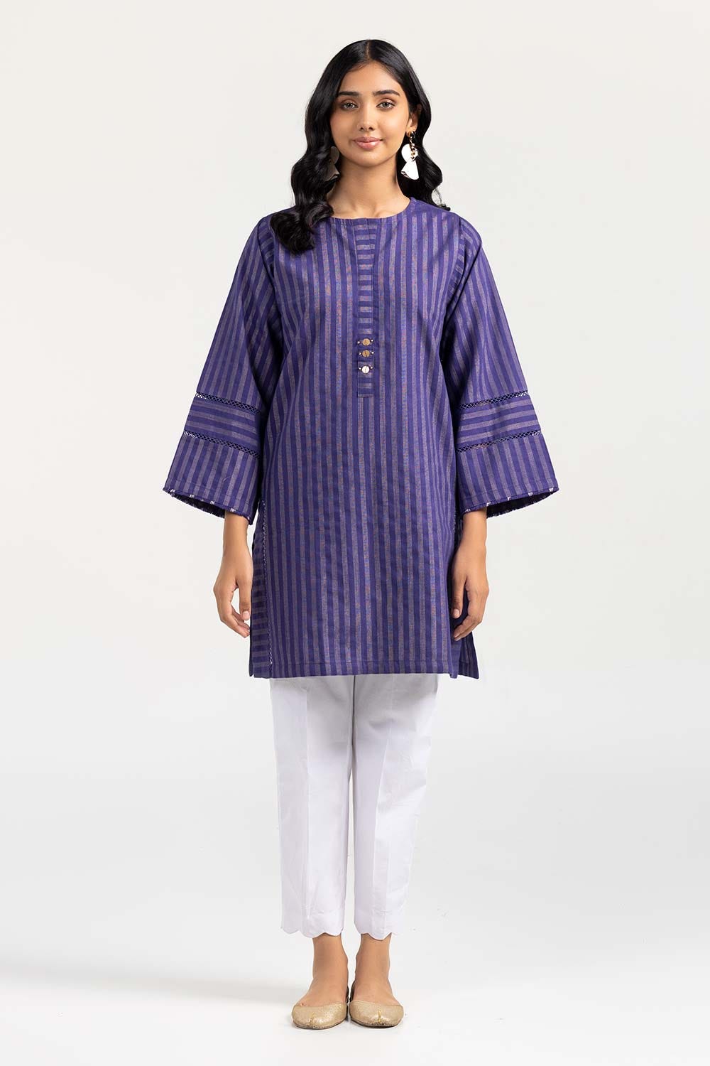 Jacquard Stripes Shirt