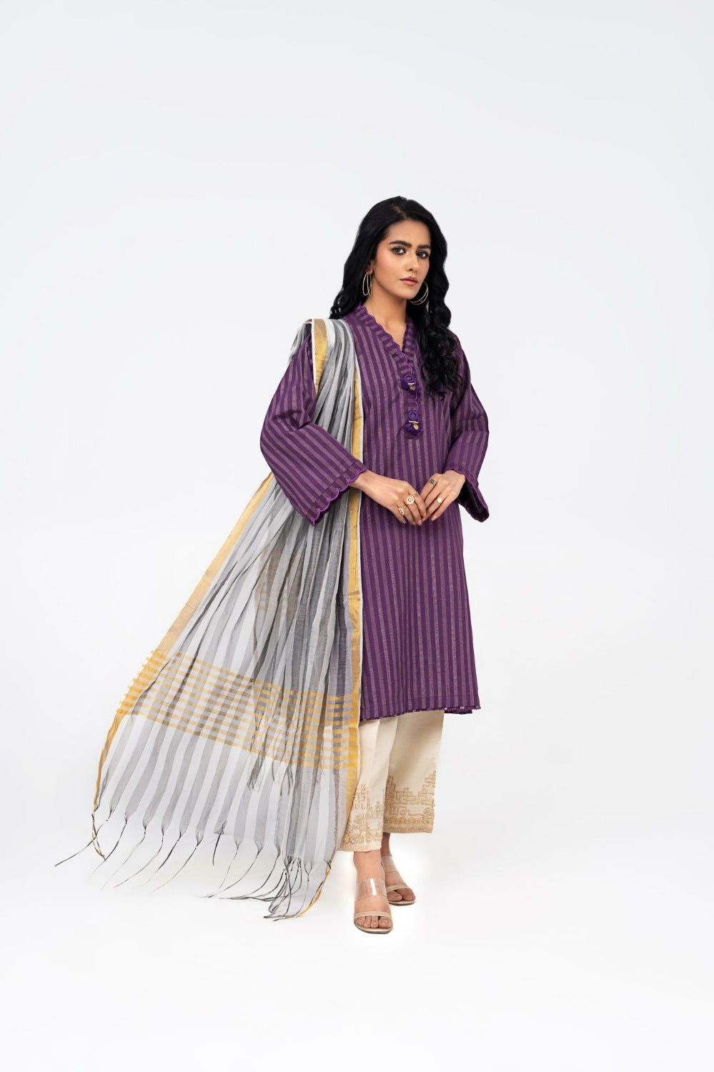 Jacquard Stripes Shirt