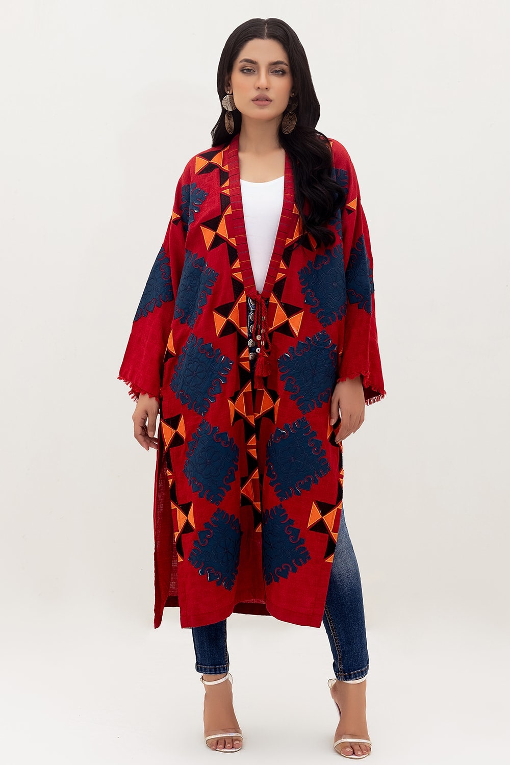 Needle Craft Embroidered Long Shirt