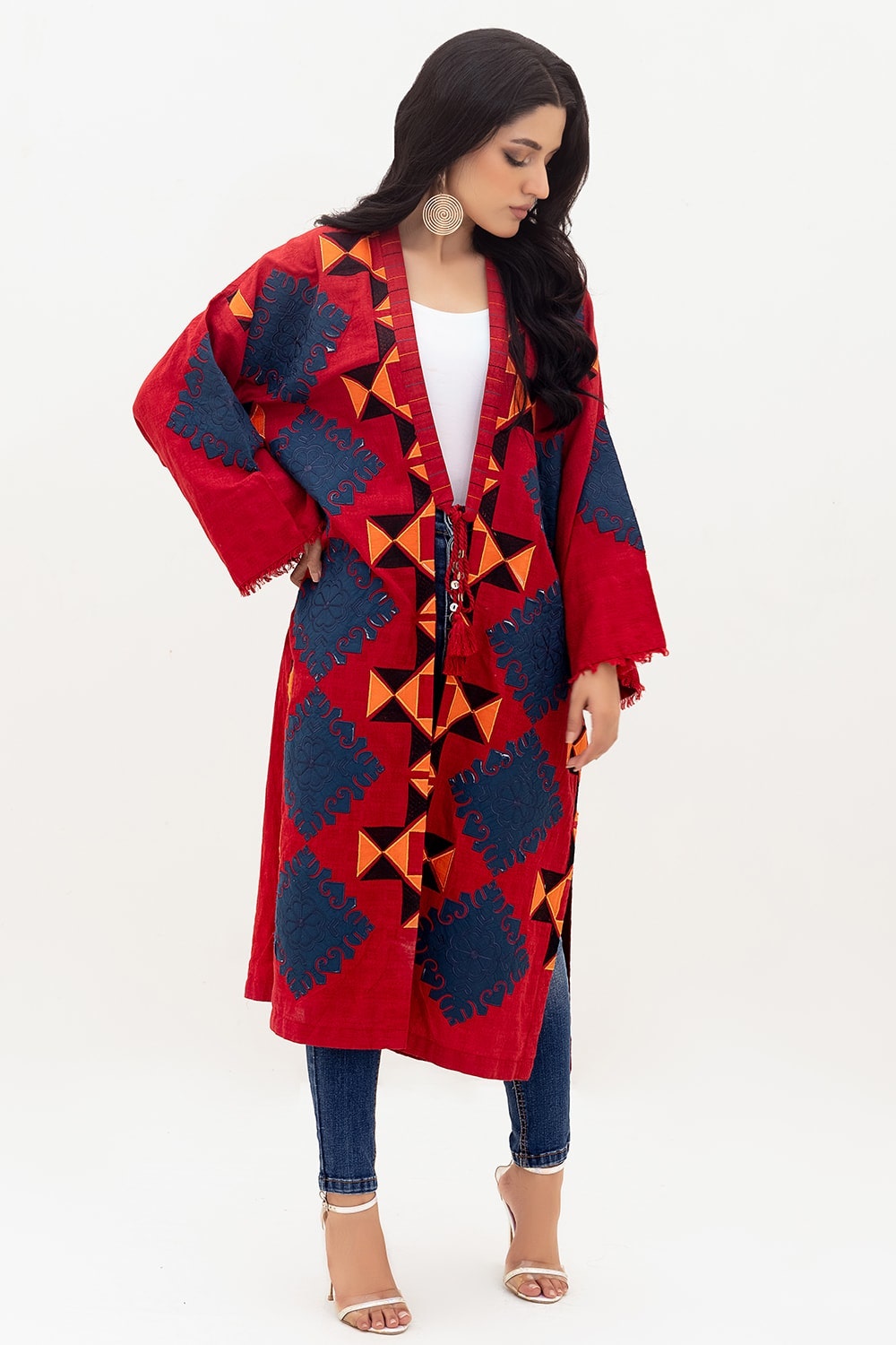 Needle Craft Embroidered Long Shirt