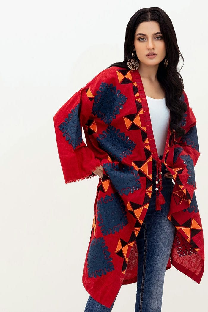 Needle Craft Embroidered Long Shirt