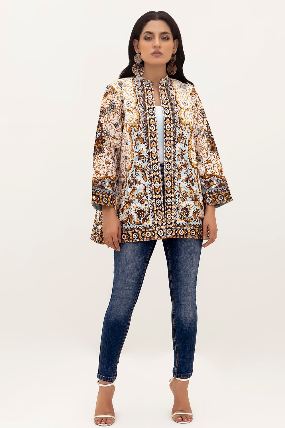 Printed Melody Printed Coat