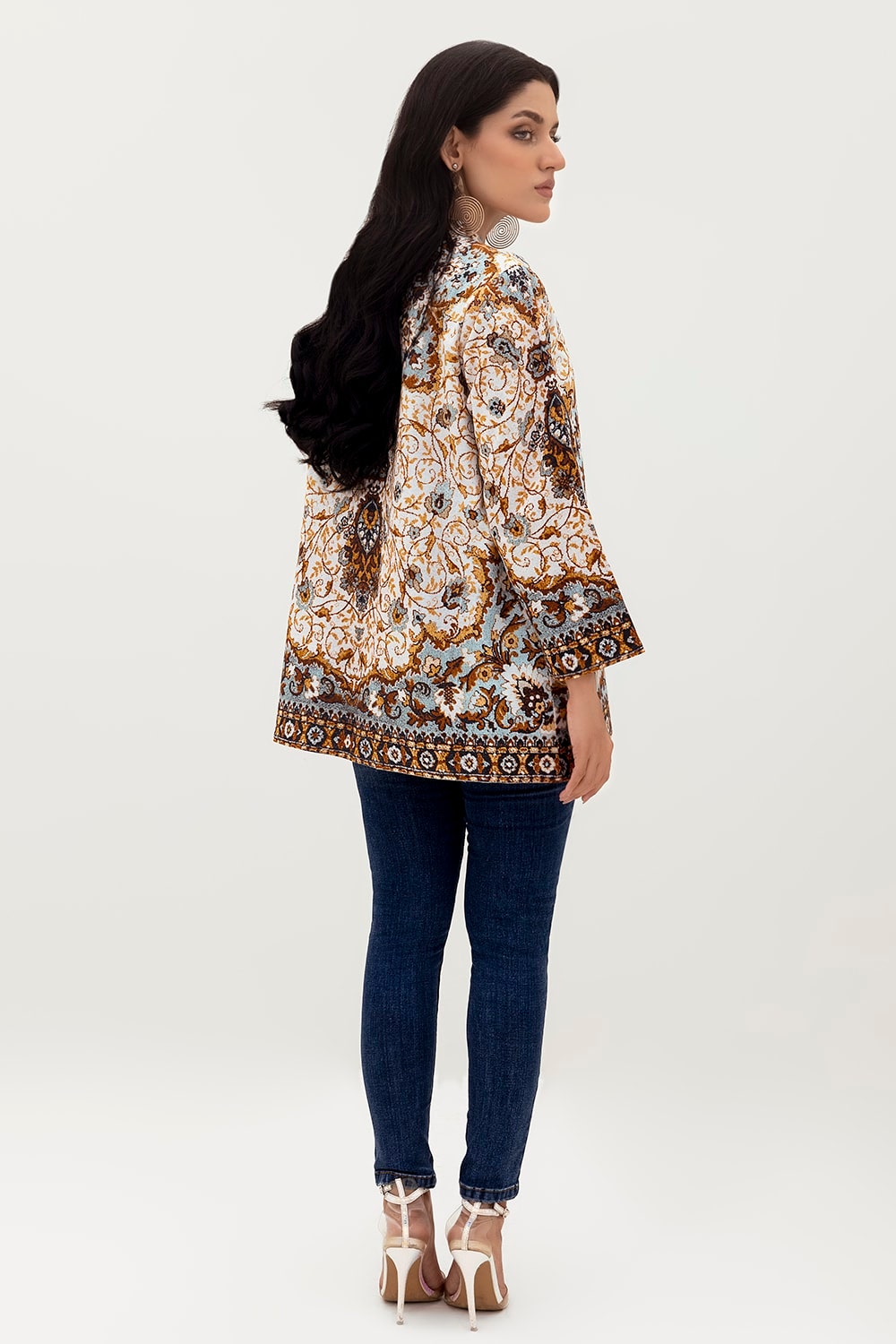 Printed Melody Printed Coat
