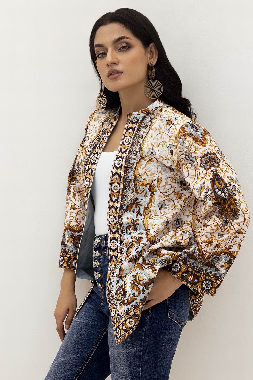 Printed Melody Printed Coat