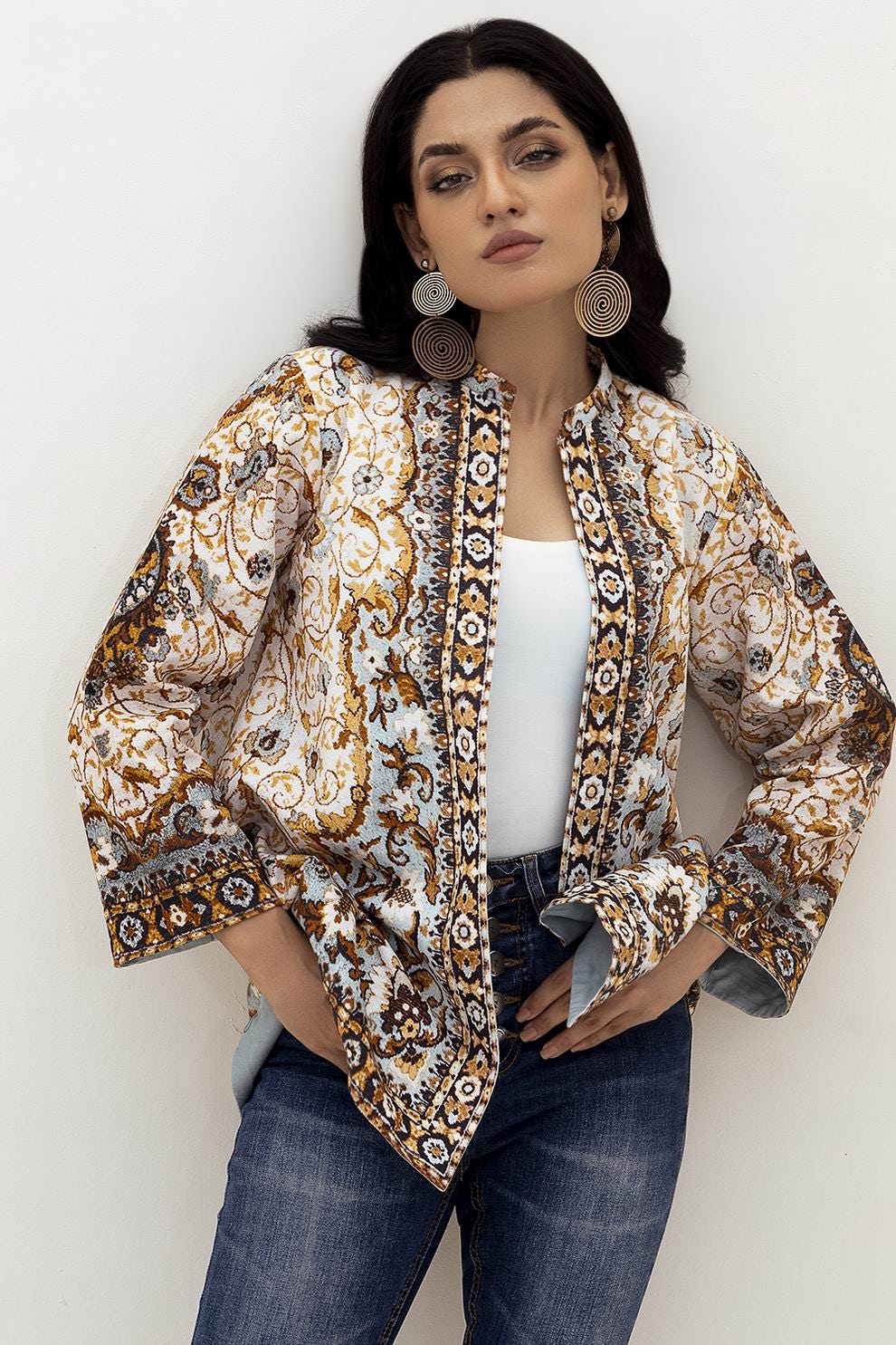 Printed Melody Printed Coat