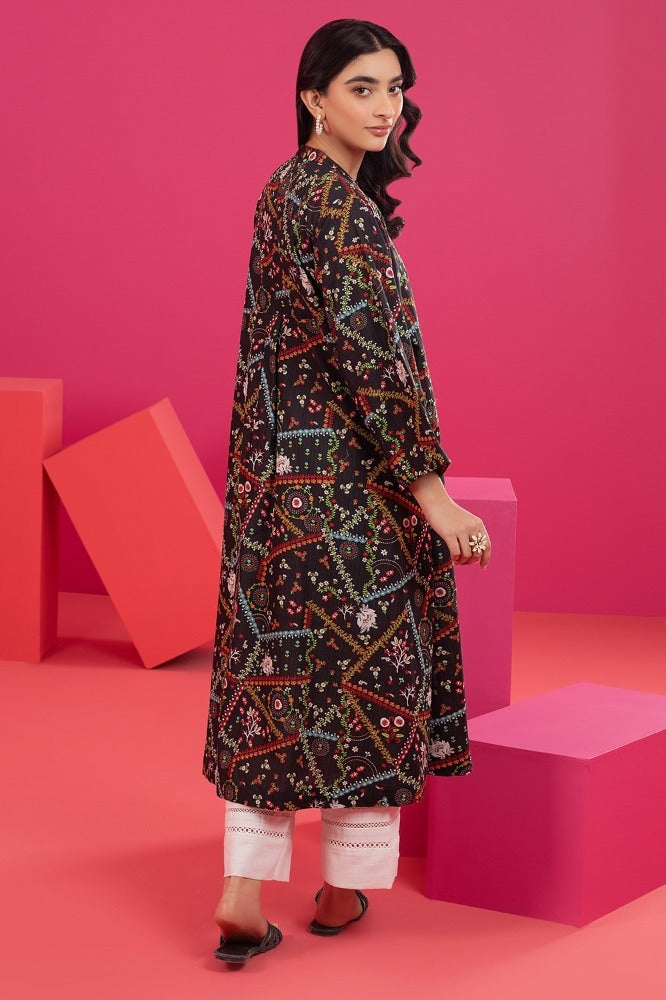 Khaddar Printed Dress