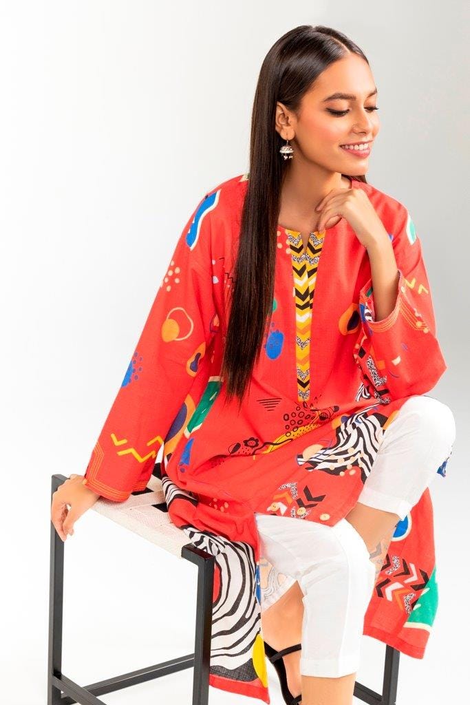 Khaddar Digital Printed Shirt