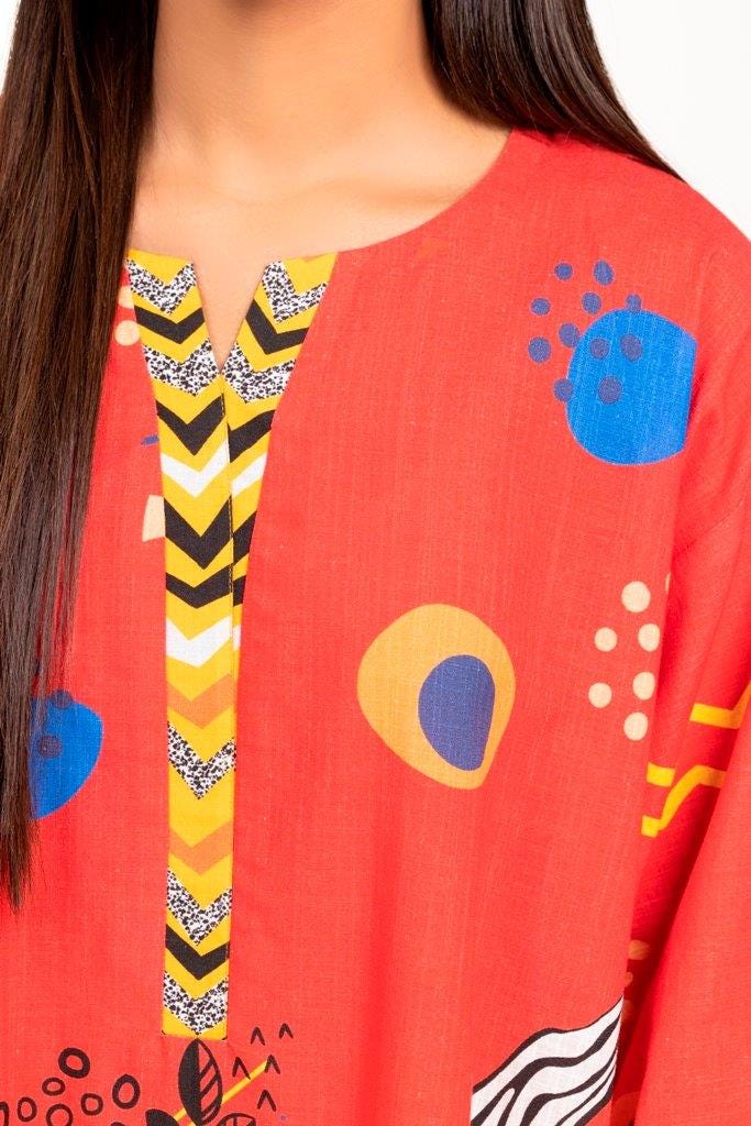 Khaddar Digital Printed Shirt