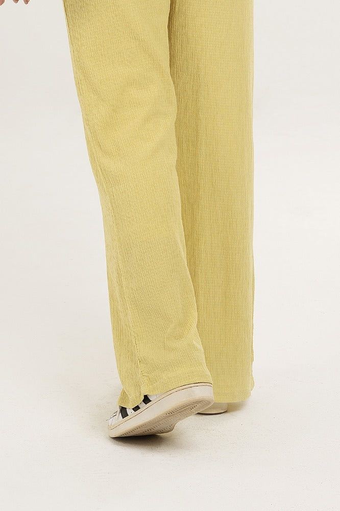 Knitted Blended Dyed Trouser