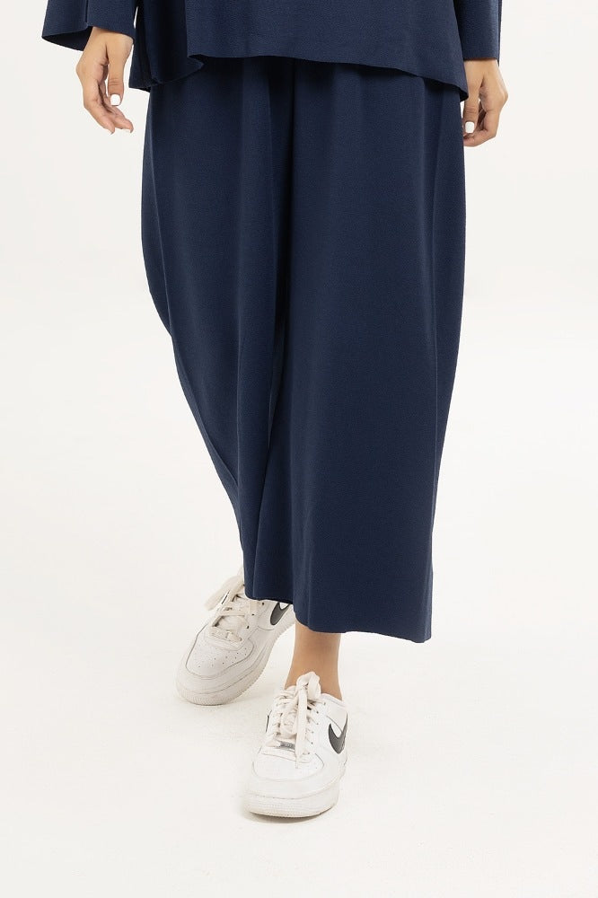 Knitted Blended Dyed Trouser
