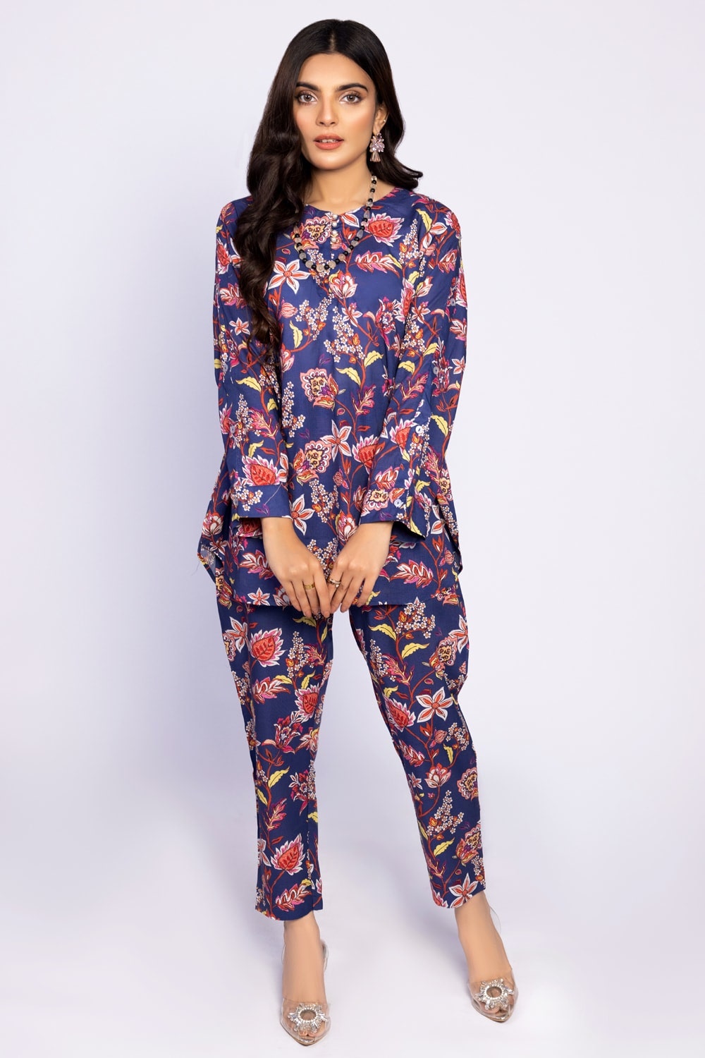 Printed Meody Printed Shirt And Trouser