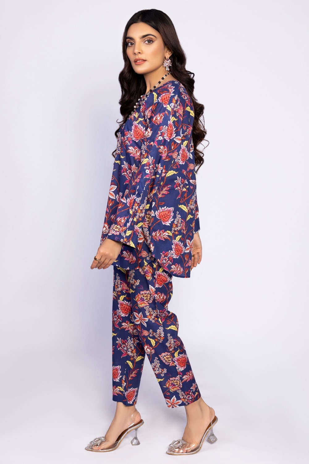 Printed Meody Printed Shirt And Trouser