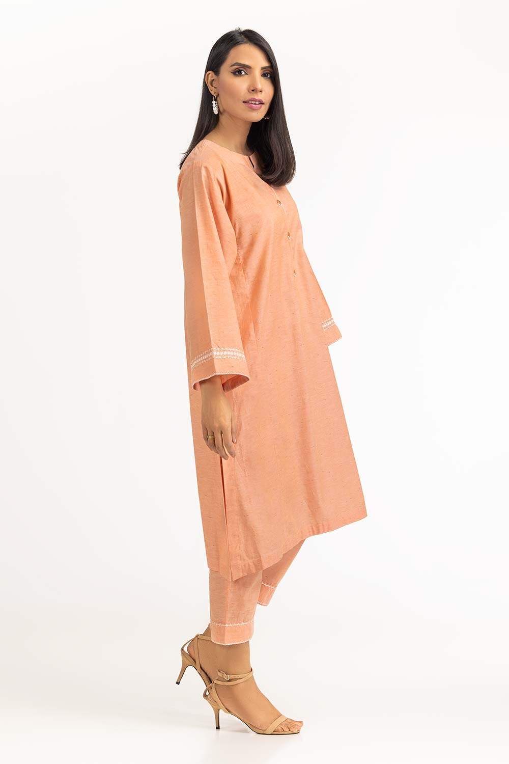 Cotton Neps Dyed Shirt And Trouser Wgk-Nys-Dy-2489