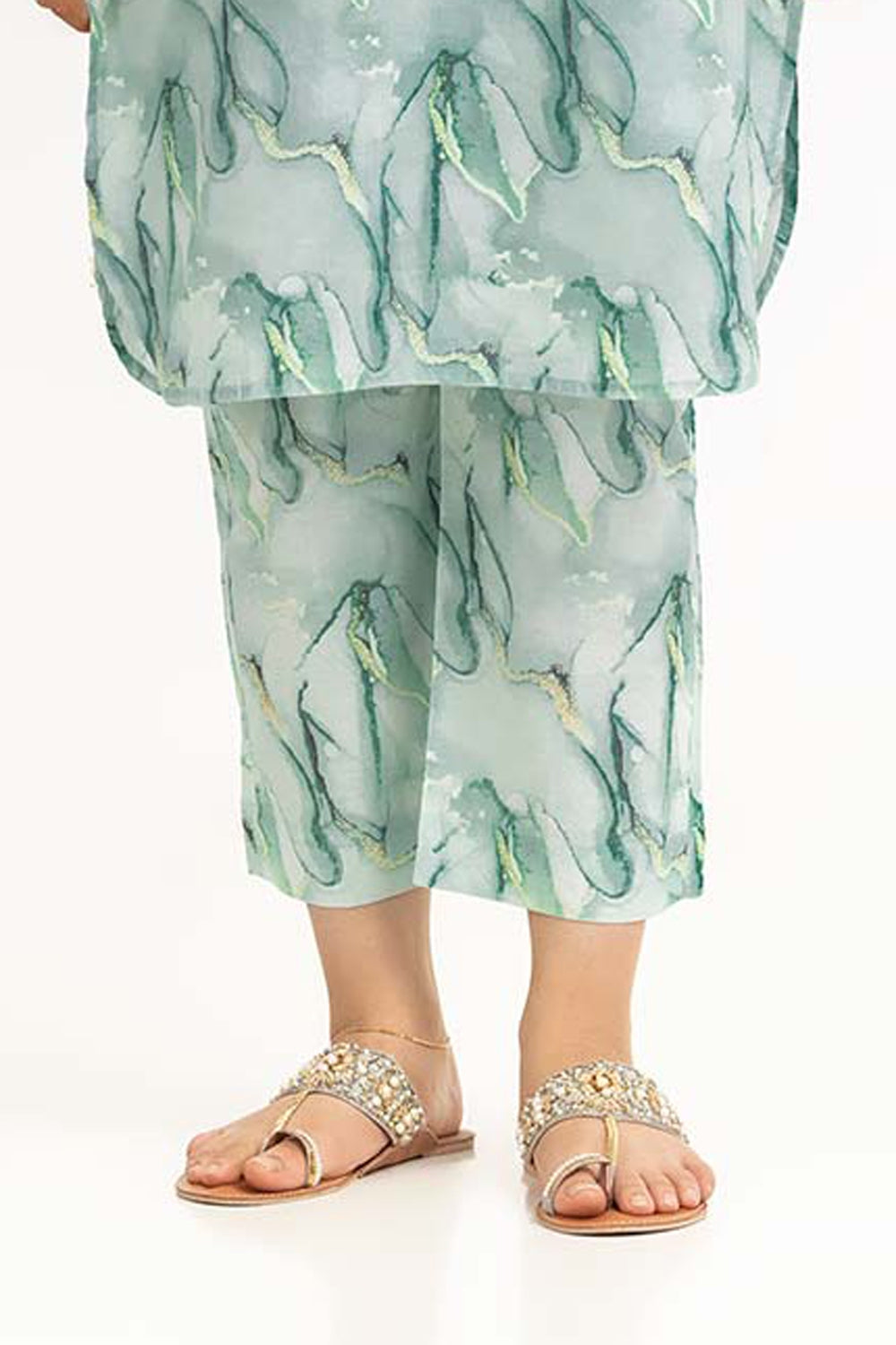 Lawn Printed Trouser