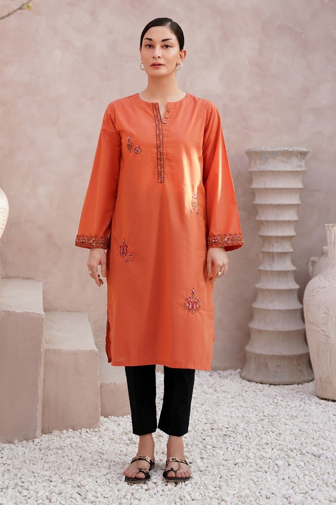Yarn Dyed Embroidered Shirt