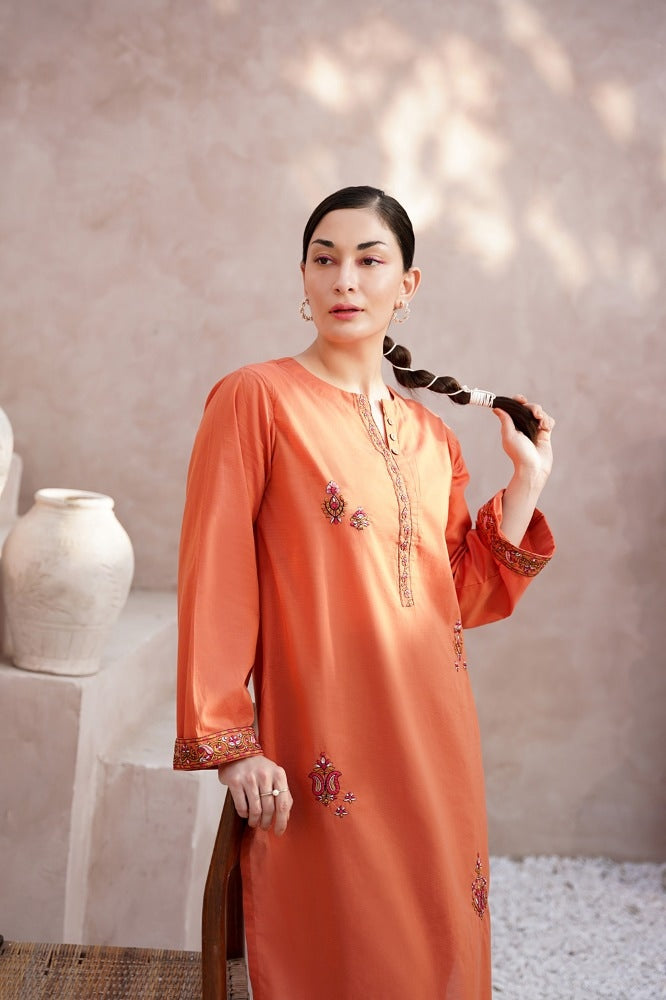 Yarn Dyed Embroidered Shirt