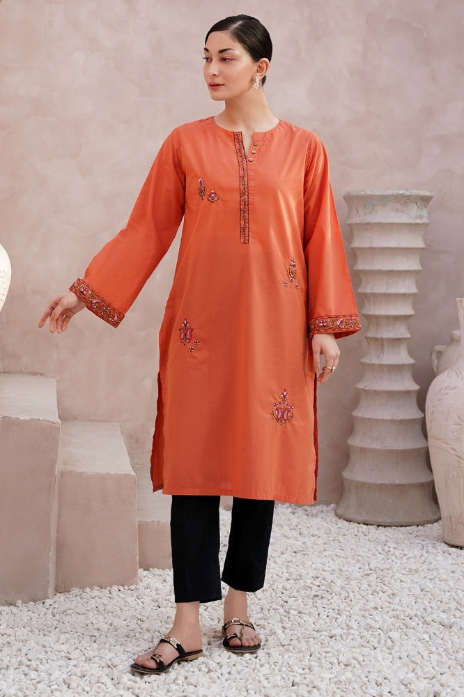 Yarn Dyed Embroidered Shirt