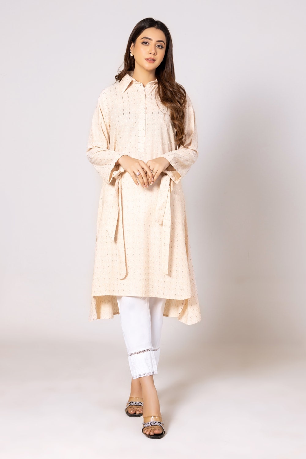 Neps Yarn Dyed Shirt