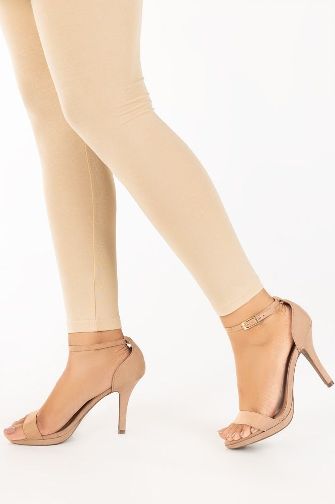Dyed Cotton Spandex Jersey Ladies Tights