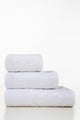 White Jacquard Dyed Towel 26