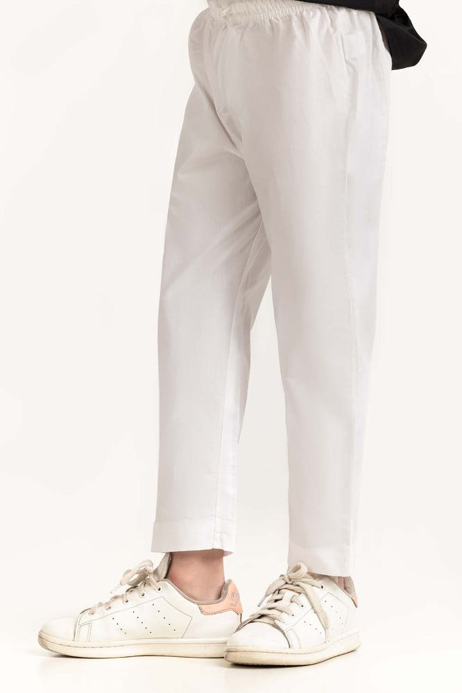 White Basic Pajama Kpj-Bld23-001