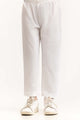 White Basic Pajama Kpj-Bld23-001