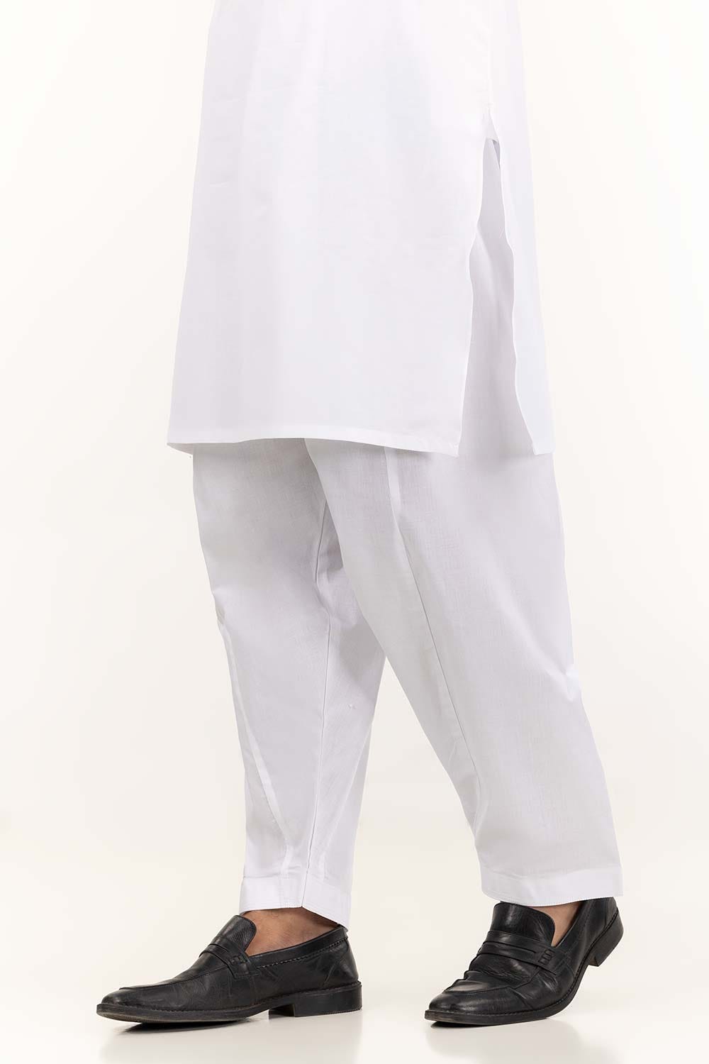 White Basic Shalwar