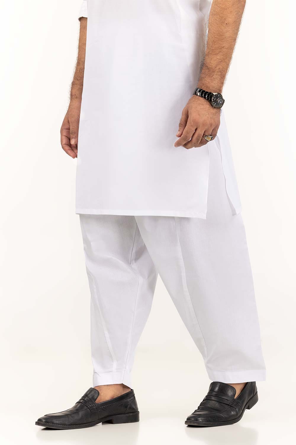 White Basic Shalwar