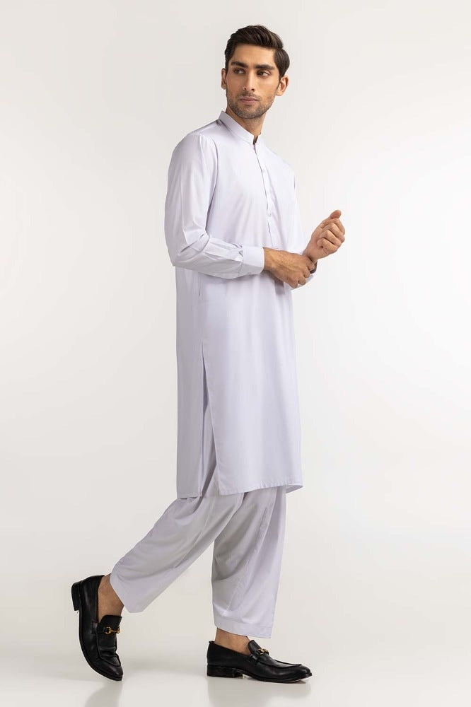 White Basic Suit