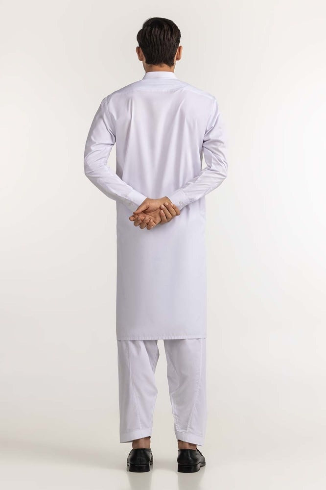 White Basic Suit