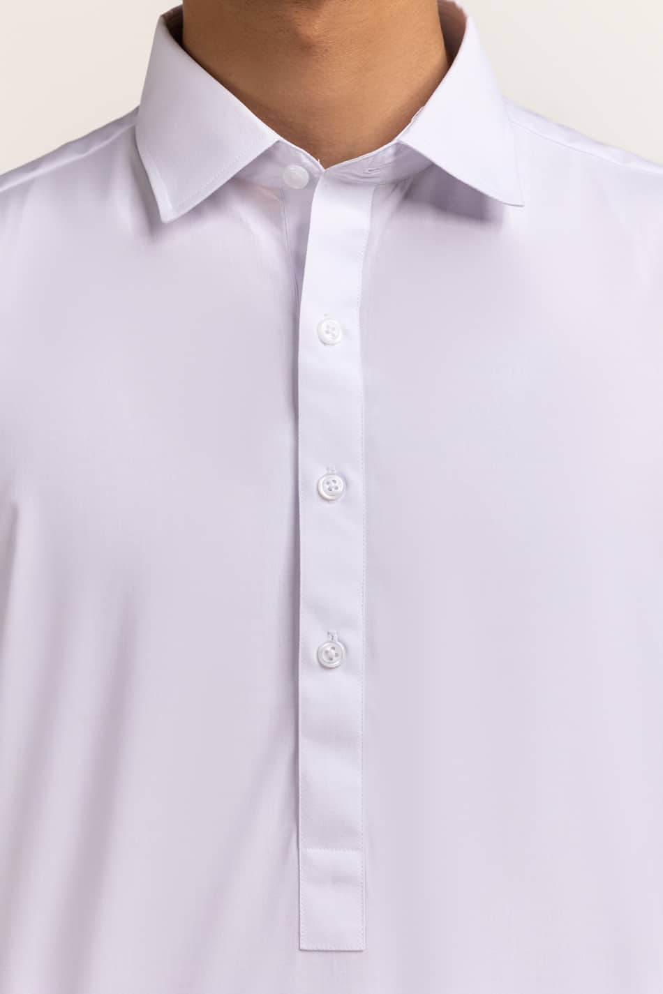 White Basic Suit