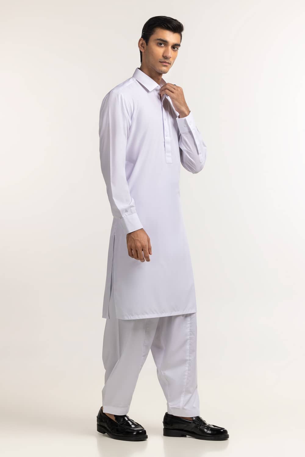 White Basic Suit