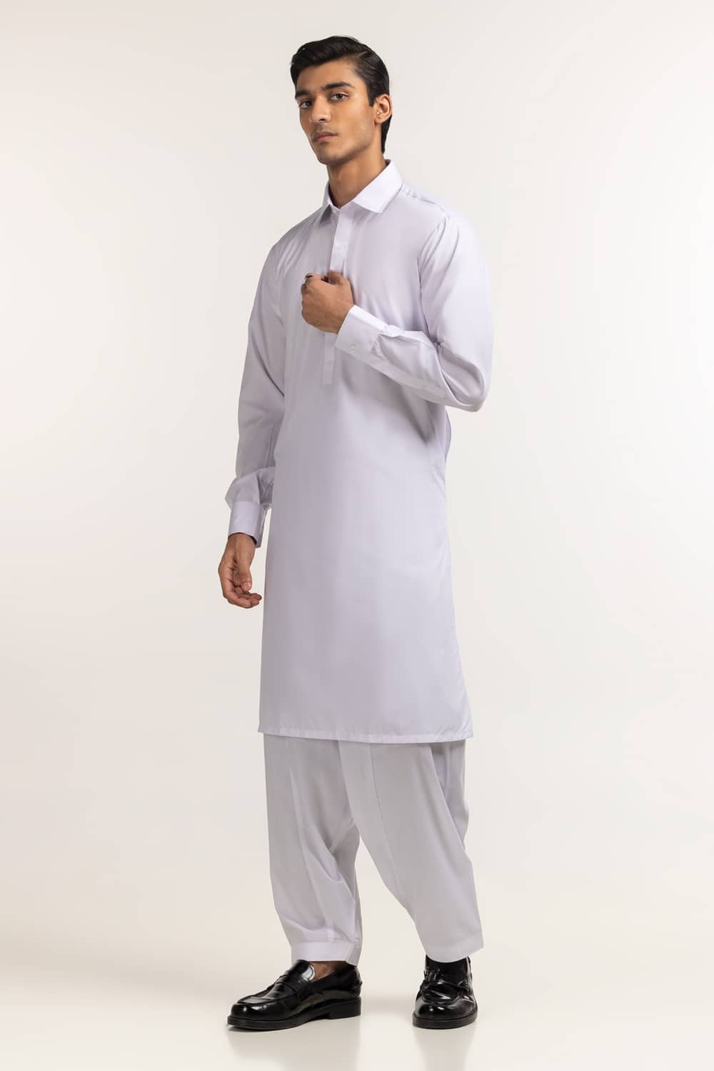 White Basic Suit