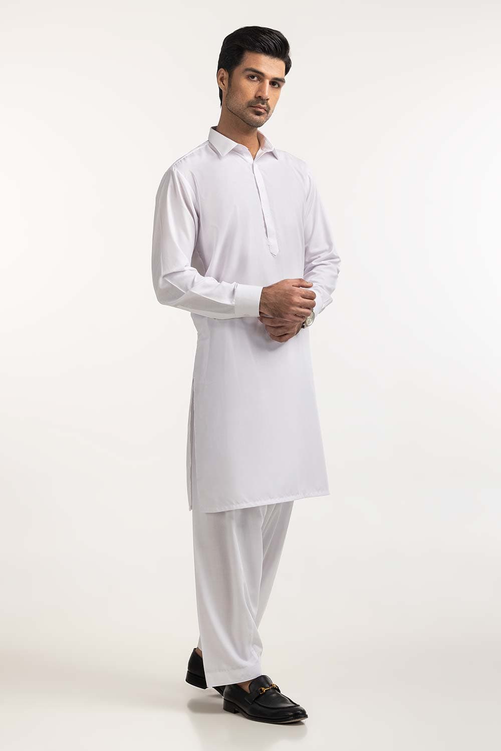 White Basic Suit