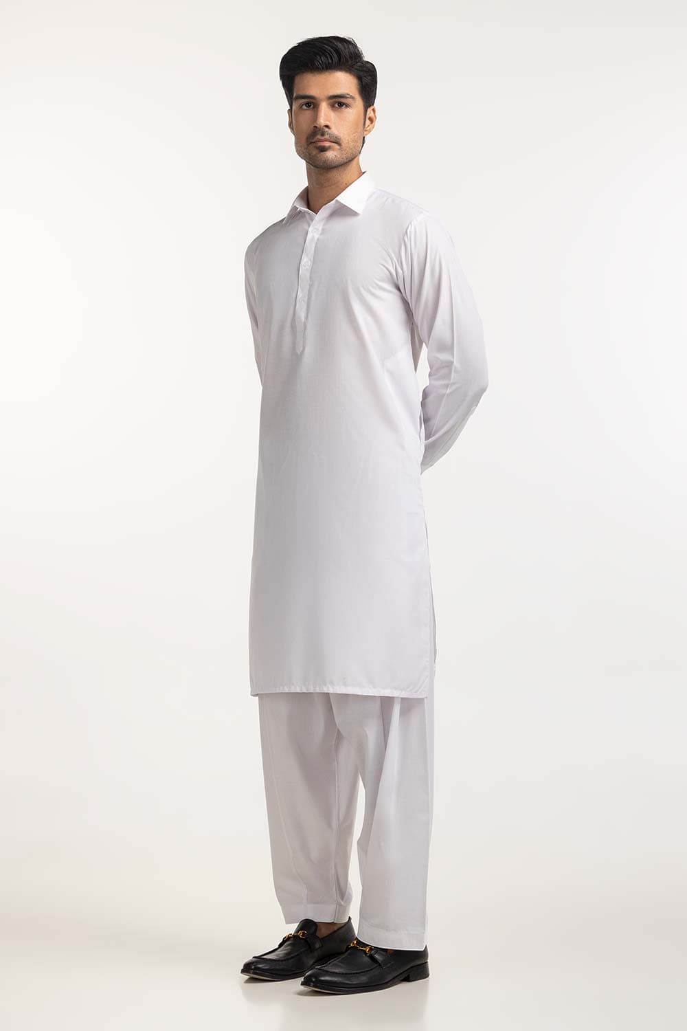 White Basic Suit