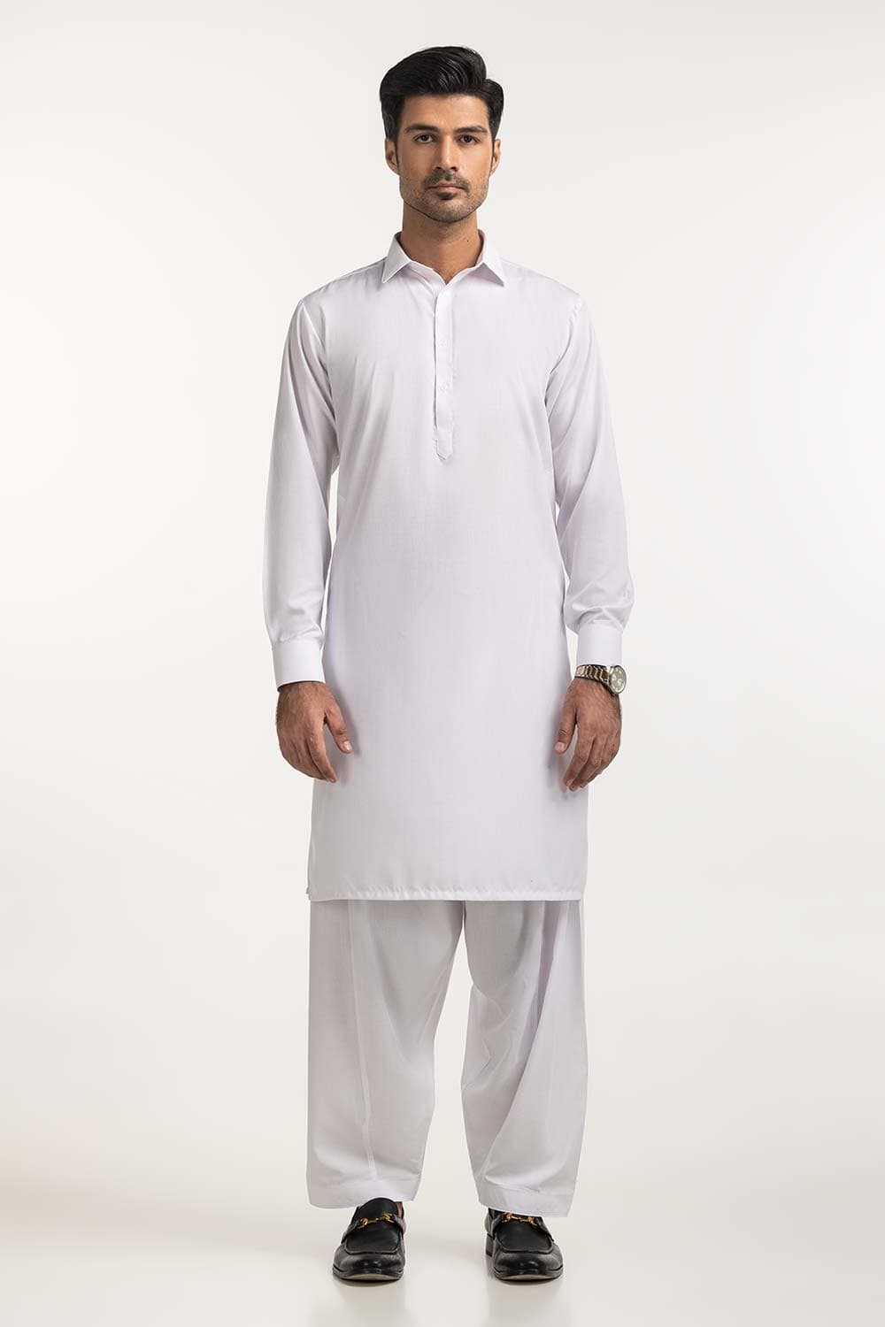 White Basic Suit