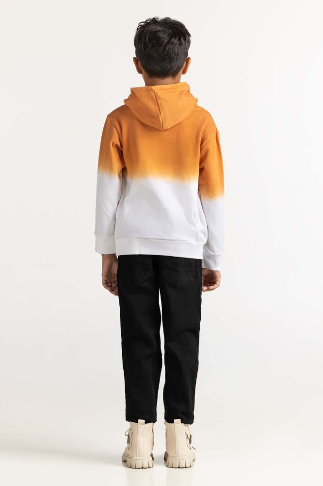 White Printed Sweatshirt