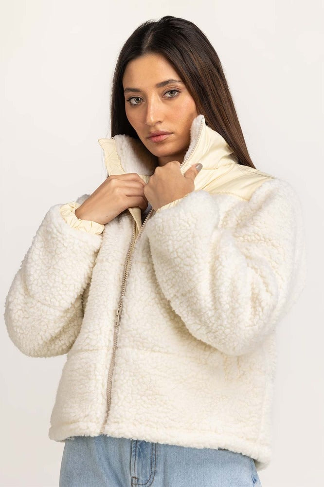 White Puffer Jacket