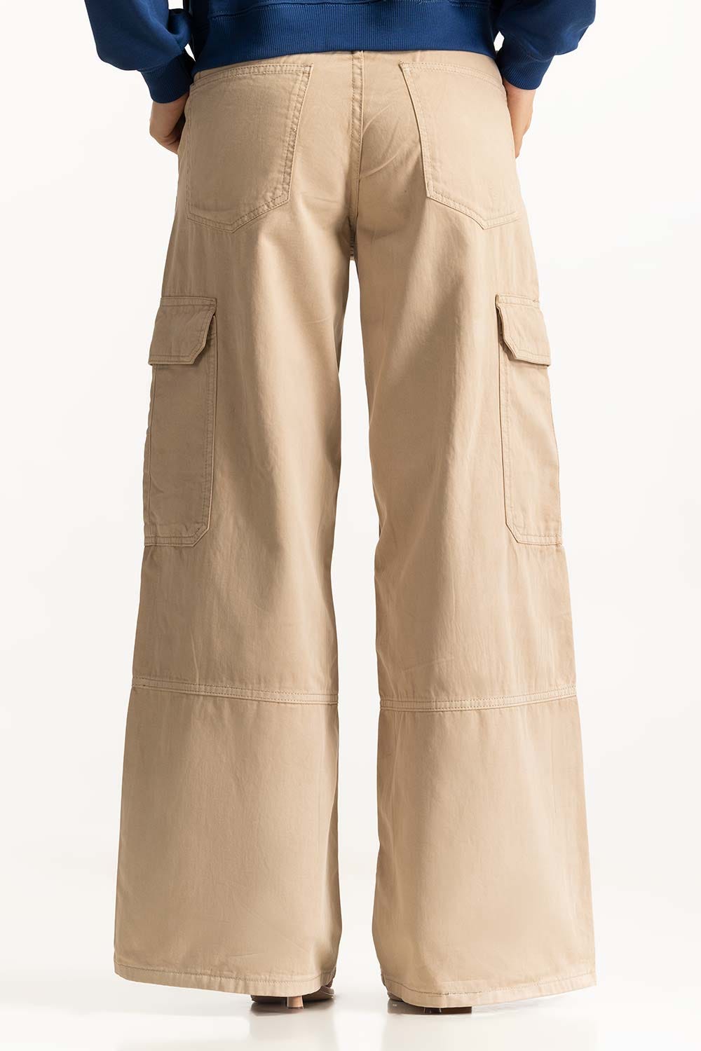 Wide Leg Cargo Pants
