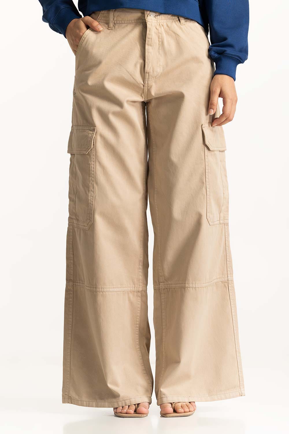 Wide Leg Cargo Pants