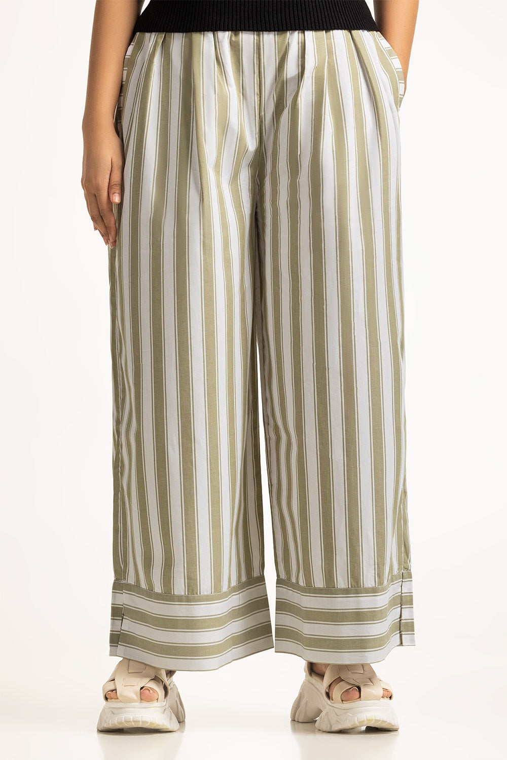 Women-Trouser Regular Fit