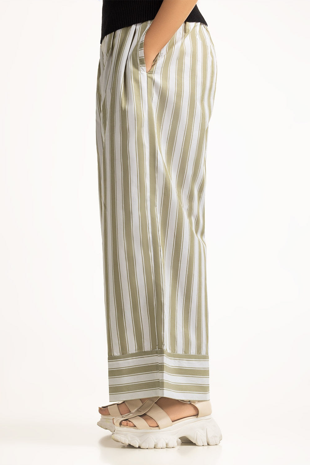 Women-Trouser Regular Fit
