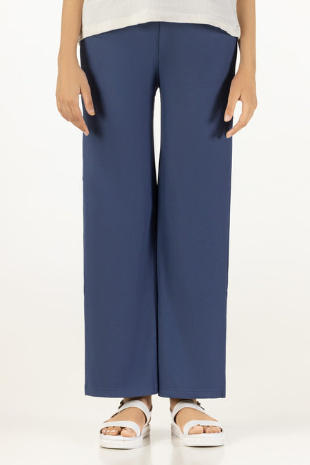 Blue Women Trousers