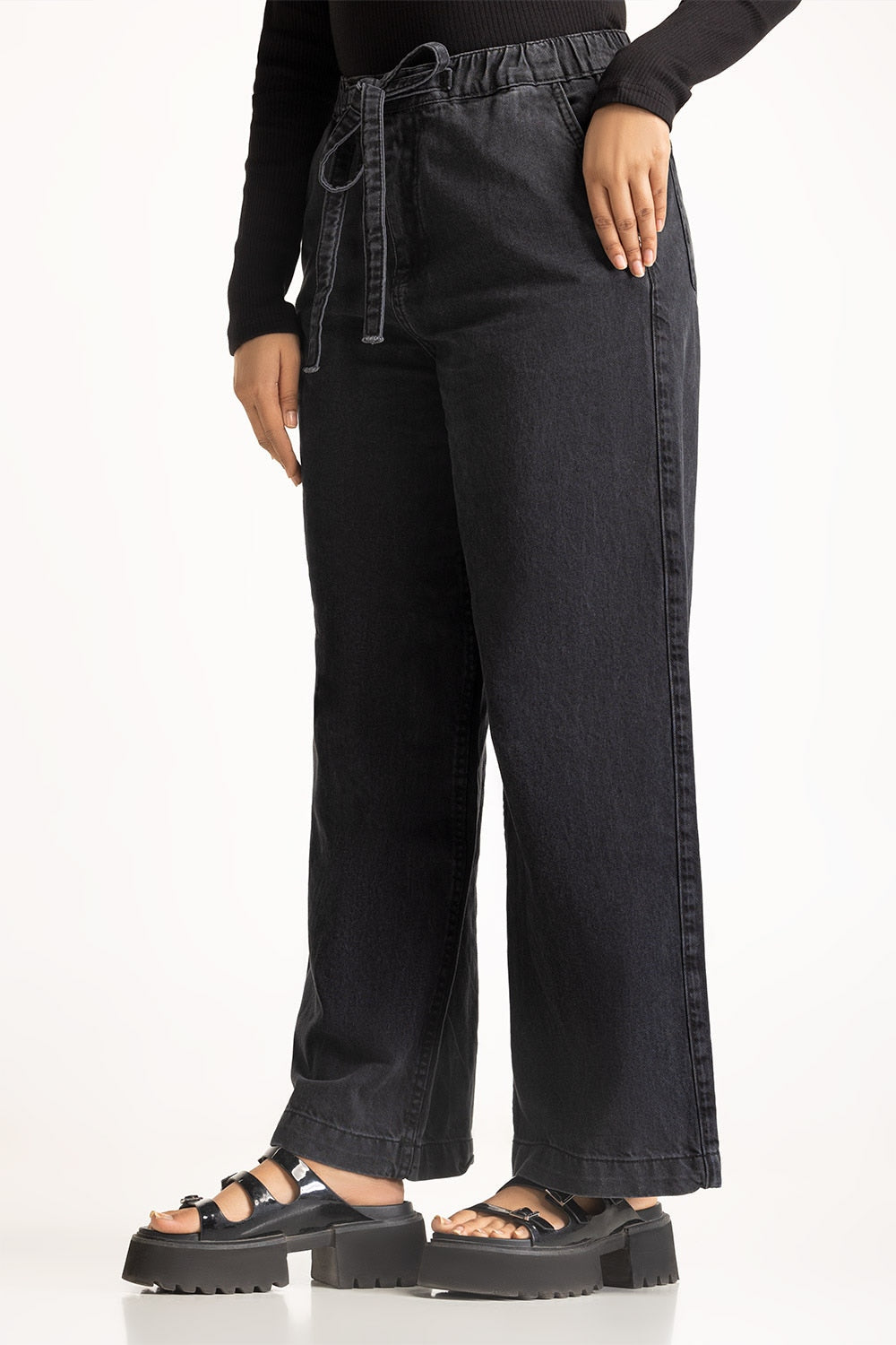 Women Denim Jeans Wide Leg
