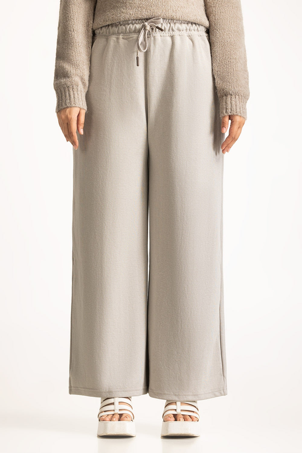 Women Knitted Bottom Regular Fit