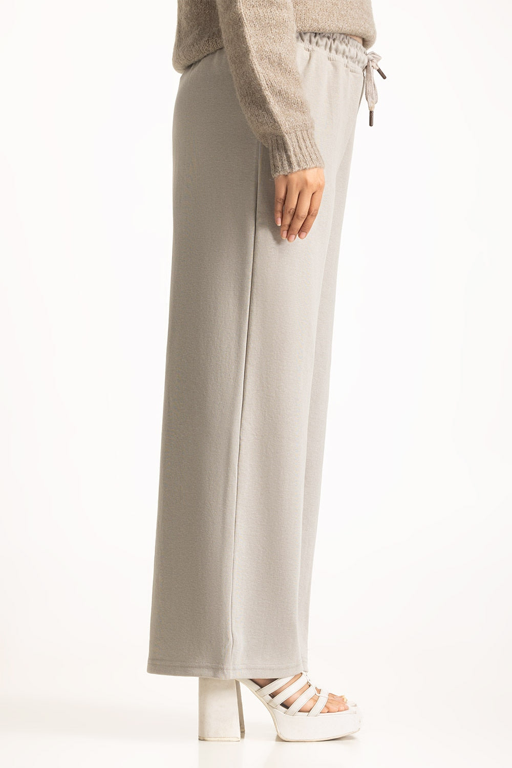 Women Knitted Bottom Regular Fit