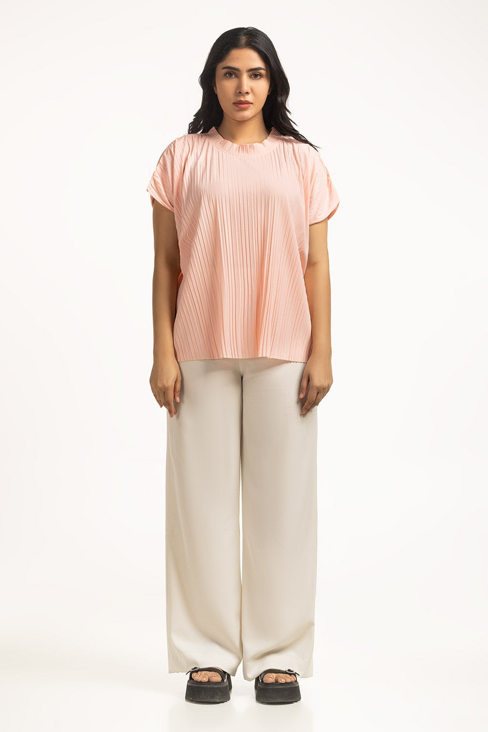 Women Knitted Top Regular Fit