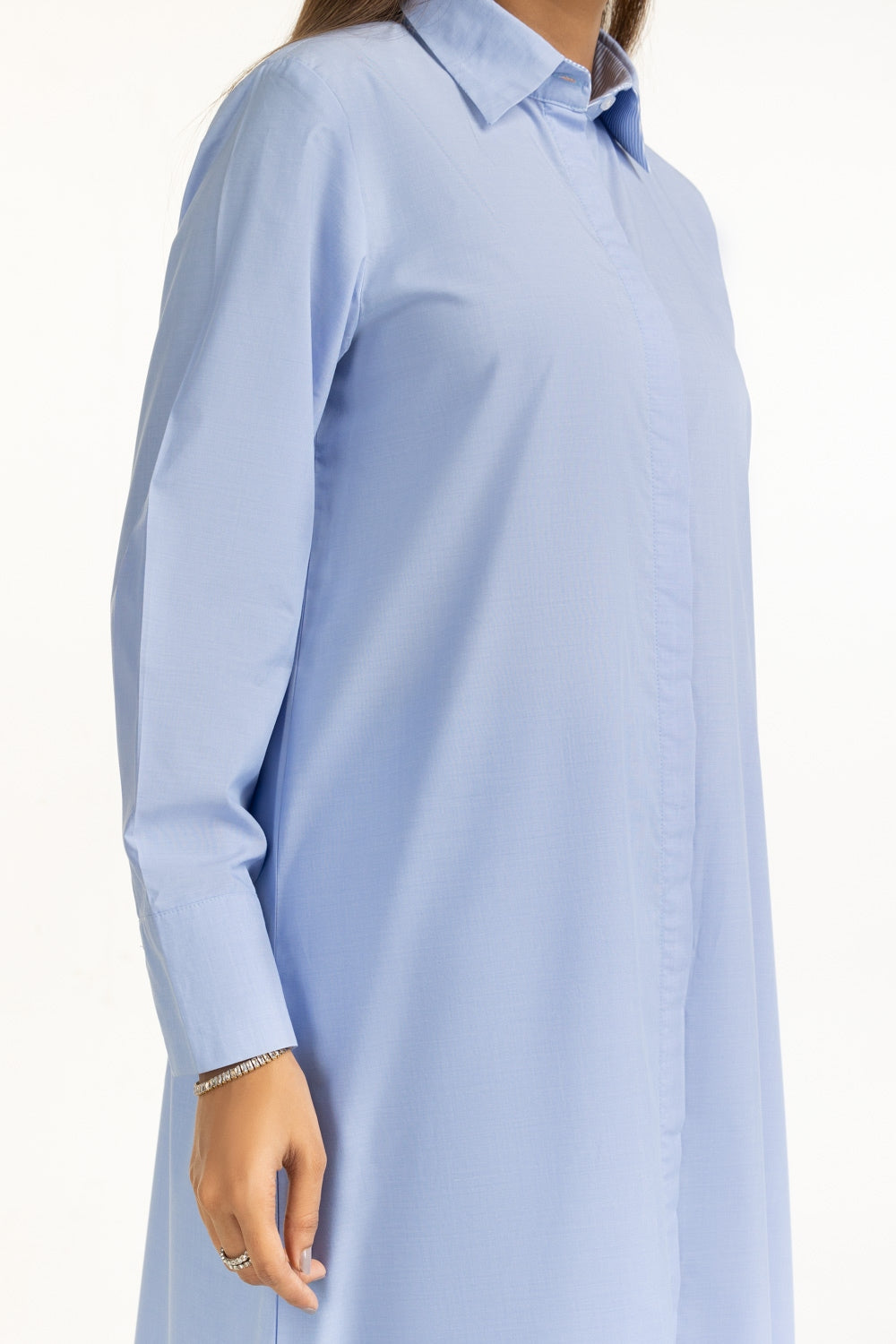 WBTM26V50004 Smocked Skirt Sapphire PK